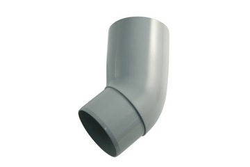 Rynny Marley KOLANO 45' Rury 75 Jasno Szary