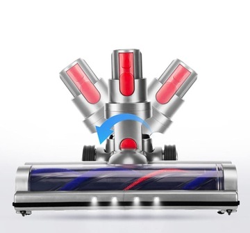 SZCZOTKA 4 LED DYSON KOMPATYBILNA V7 V8 V10 V11