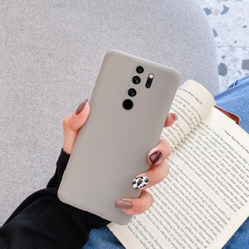 ETUI DO XIAOMI REDMI NOTE 8 PRO SILIKON KOLOR + SZKŁO