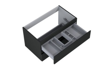 СВЕРХ ШКАФА 80 СМ УЗКИЙ ГРАФИТОВЫЙ МАТ OLTENS VERNAL