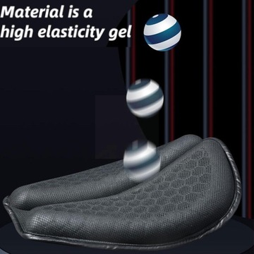 Motocykl poduszka siedziska 3D Mesh elastyczny żel