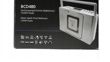 ВОДОНЕПРОНИЦАЕМЫЙ CD SOUNDMASTER BCD480 РАДИО FM CD MP3 AUX