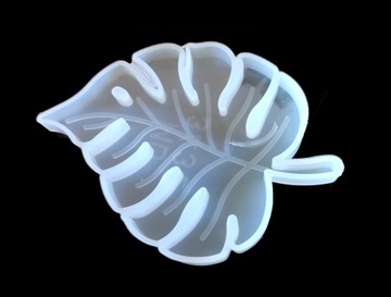 Силиконовая форма для литья эпоксидной смолы PALM LEAF Pad Coaster