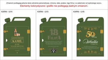 KANISTER BAREK PREZENT DZIEŃ BABCI DZIADKA NADRUK