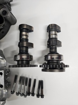 Kawasaki kxf 450 09, головка в сборе, функциональный распредвал