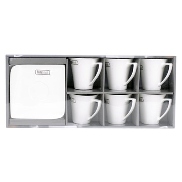 KOMPLET KAWOWY PORCELANA 12el QUATRE 190ml HD12053