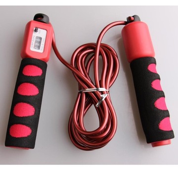 Скакалка ПВХ со счетчиком и антикрасным покрытием.