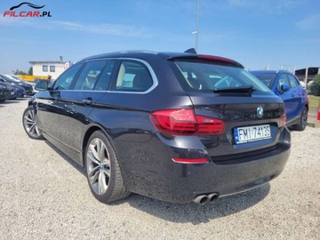 BMW Seria 5 F10-F11 Touring Facelifting 525d 218KM 2014 BMW Seria 5 GWARANCJA 525D xDrive POLIFT Zamiana RATY Udok. przebieg Pano, zdjęcie 3