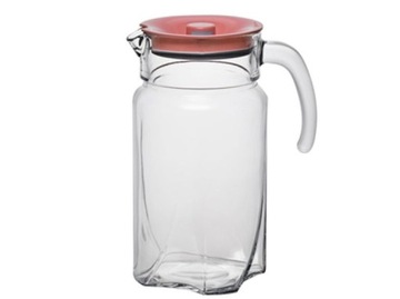 DZBANEK Z POKRYWKĄ RÓŻOWĄ LUMINARC LUNA 1,7 L