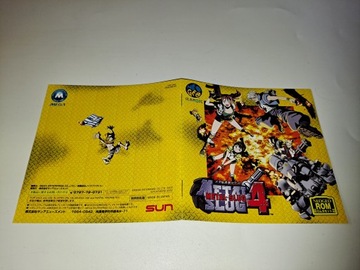 Metal Slug 4 / JAP / Neo Geo AES