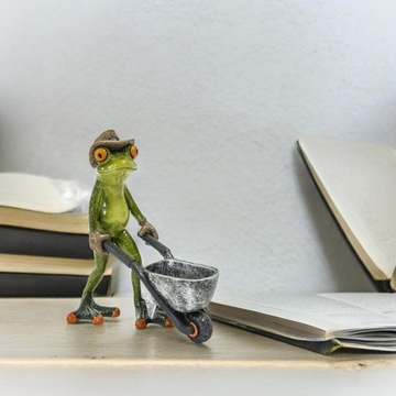 ФИГУРКА ФЕРМЕРА С ТАЧКОЙ ФЕРМЕР-САДОВНИК В ПОДАРОК