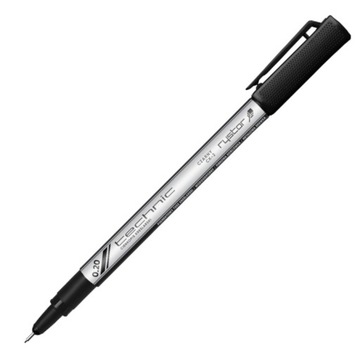 Cienkopis kreślarski RYSTOR 0,2 mm - czarny