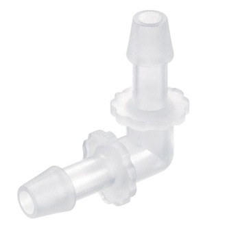 KOLANKO PLASTIKOWE DO WĘŻY 4X4MM SPRYSKIWACZY