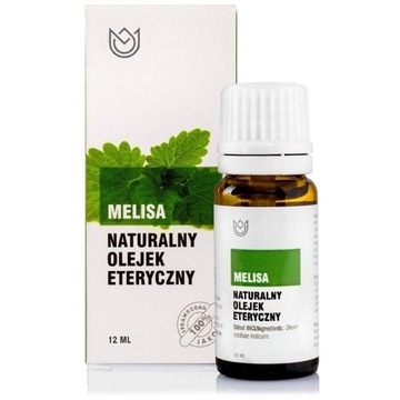 Naturalny olejek eteryczny MELISA 12ml Naturalne A