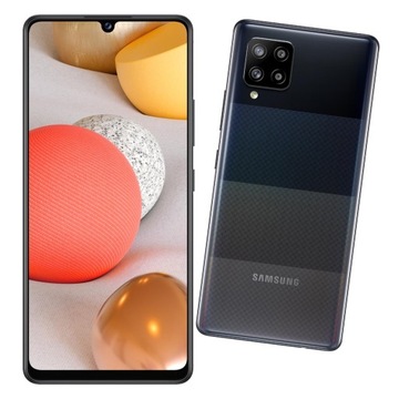 DOBRY SZYBKI Smartfon Samsung Galaxy A42 SM-A426B/DS. CZARNY + Ładowarka