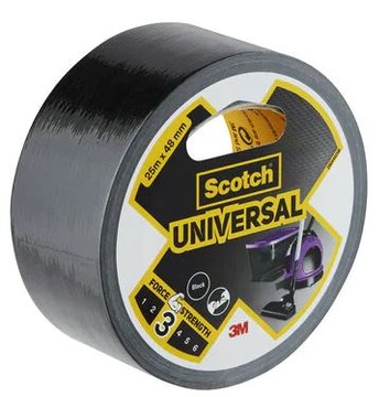 3M 2904 Taśma naprawcza Scotch Universal Black 48mmx25m