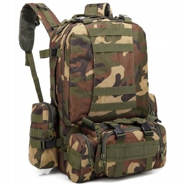 PLECAK TAKTYCZNY TURYSTYCZNY WOJSKOWY SURVIVAL 50L