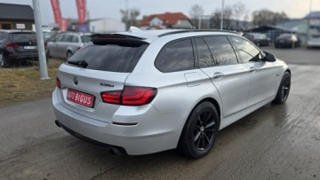 BMW Seria 5 F10-F11 Touring 535d 300KM 2011 BMW 535 automat head UP 300 koni zarejestrowana, zdjęcie 7