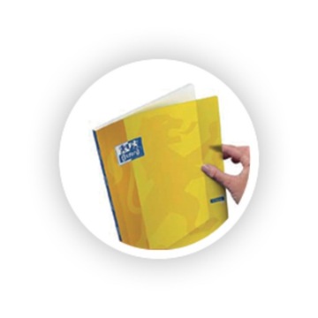 ЛИНИЯ БЛОКНОТОВ OXFORD A4/60K С ПОЛЯМИ, ПРОЧНОЙ КРЫШКОЙ OPENFLEX