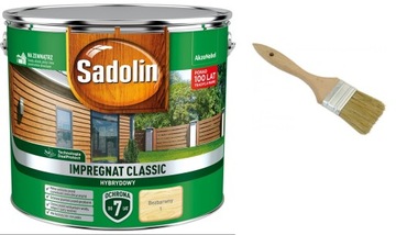 IMPREGNAT SADOLIN CLASSIC, bezbarwny, 9l + PĘDZEL