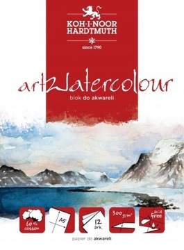 Koh i noor blok do akwareli ART WATERCOLOUR A5