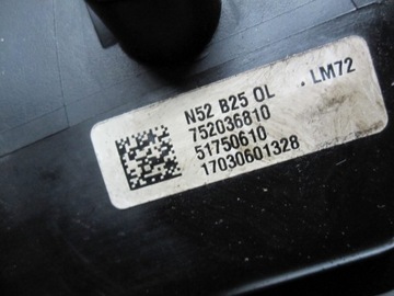 BMW E60 2.5 B N52B25 51750610 752036810 KOLEKTOR SACÍ/ZBĚRNÉ