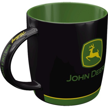 КЕРАМИЧЕСКАЯ КРУЖКА С ЛОГОТИПОМ JOHN DEERE ПОДАРОЧНЫЙ ГАДЖЕТ JD