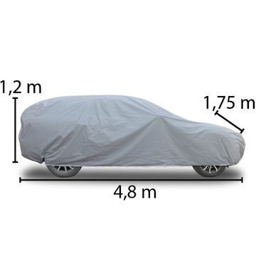 PEVA АВТОЧЕХОЛ БОЛЬШОЙ АВТОМОБИЛЬ БОЛЬШОЙ L