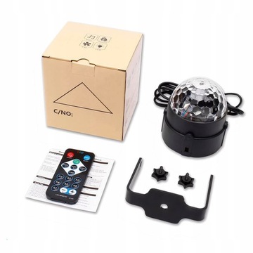 ПРОЕКТОР ДИСКОШАР, СВЕТОДИОДНЫЙ РЕФЛЕКТОР НА СТРОБОСКОПЕ