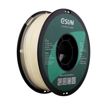 eSun PLA Filament naturalny 1.75mm 1kg papierowa szpula