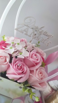 корзина букет мыло цветы конец года для учителя