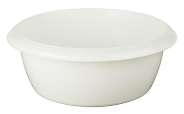 Miska kuchenna 8L kremowa plastikowa