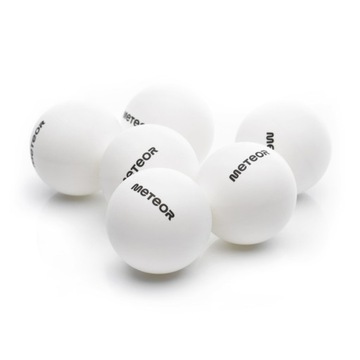 Набор из 6 мячей для настольного тенниса METEOR для пинг-понга