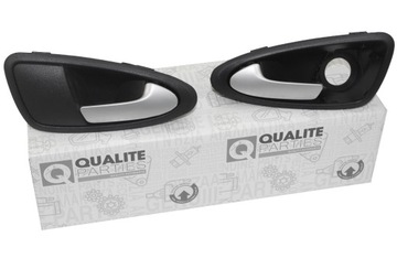 2x KLAMKA WEWNĘTRZNA LEWA + PRAWA SEAT IBIZA IV 09-12 SATYNA