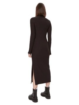 CALVIN KLEIN DRESS - SUKIENKA CZARNA DAMSKA L