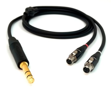 Кабель ручной работы для вариантов AUDEZE LCD-X 3,5 мм/6,3 мм MOGAMI 2893