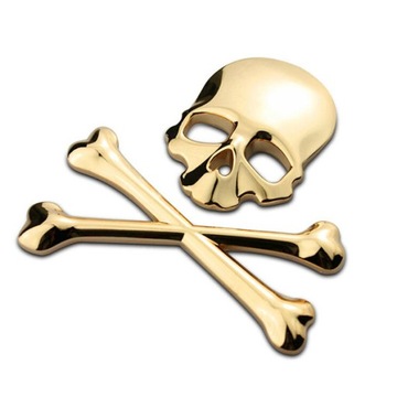Автомобильные аксессуары Виниловая вкладка Crossbones