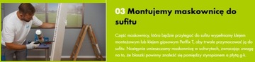 Чехол для карниза, ширина 15 см, гипсокартонная конструкция КНАУФ, 2 м, подвесной потолок