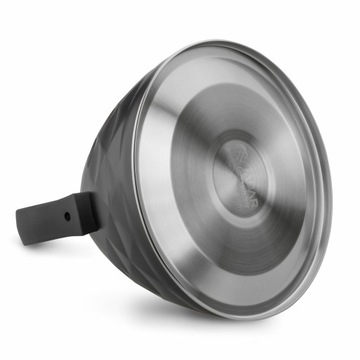 ЧЕРНЫЙ ЧЕРНЫЙ МАТОВЫЙ СТАЛЬНОЙ ЧАЙНИК ДЛЯ ИНДУКЦИИ, 3 Л