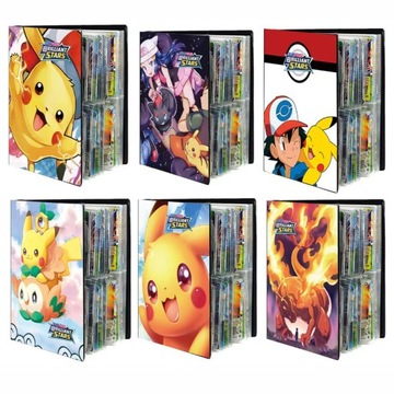 Альбом для карточек покемонов, 240 карточек, кармашки