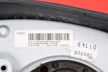 KIEROWNICA SKÓRZANA 21146002039C29 MERCEDES E-KLASA W211 02-06