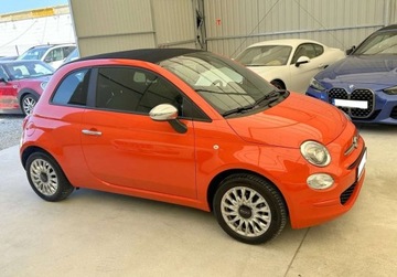 Fiat 500 II CC Seria 4 1.0 mHEV 70KM 2023 Fiat 500 500 Cabrio 1.0 HYB 70 KM Salon PL 1 WLASC 2023r 4.000 km Warsza, zdjęcie 15