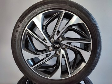 HYUNDAI TUCSON 3 III КОЛЕСА ДИСКИ + ЛЕТНИЕ ШИНЫ 245/45/19 19 ДЮЙМОВ