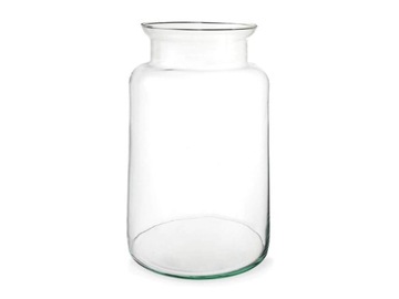 Хорошая банка с пробковой крышкой. Лес в банке.