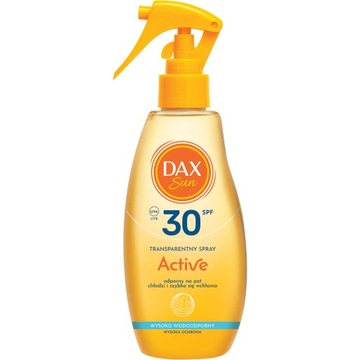 Dax Sun Transparentny spray ACTIVE SPF 30