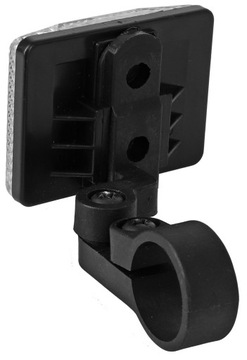 ПЕРЕДНИЙ ОТРАЖАТЕЛЬ, БЕЛЫЙ ПРЯМОУГОЛЬНИК, ДЛИННЫЙ 22,2 мм