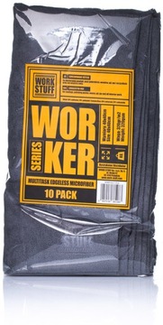 WORK STUFF Worker Набор из 10 шт. из 10 универсальных бесшовных микроволокон