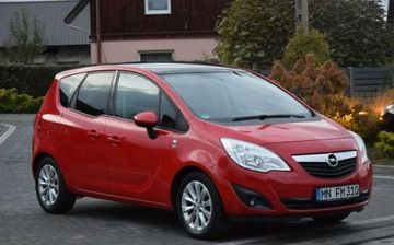 Opel Meriva II Mikrovan 1.4 Twinport ECOTEC 100KM 2012 Opel Meriva 1.4B 77 Tys Km Oryginal Lakier Panorama Dach Sprowadzony