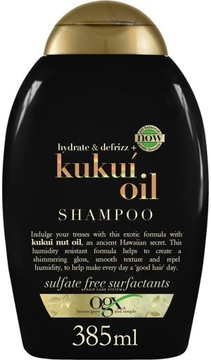 OGX szampon Kukui Oil przeciw puszeniu się włosów