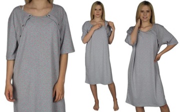 Koszula Koszulka nocna ciążowa do karmienia 2XL 44